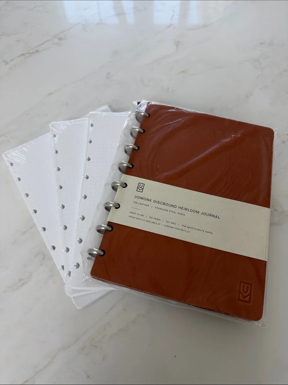 Ugmonk Heirloom Journal and Refillable Paper